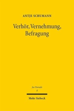 Cover Verhör, Vernehmung, Befragung
