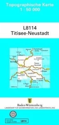 Topographische Karte Baden-Württemberg, Zivilmilitärische Ausgabe - Titisee-Neustadt / Topographische Karten Baden-Württemberg, Zivilmilitärische Ausgabe