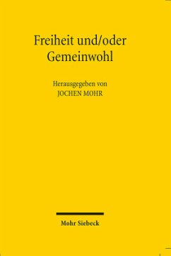 Cover Freiheit und/oder Gemeinwohl