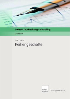 Cover Reihengeschäfte (eBook, PDF)