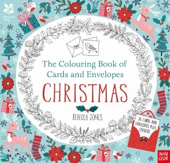 National Trust: The Colouring Book of Cards and Envelopes - Christmas - Jones, Rebecca