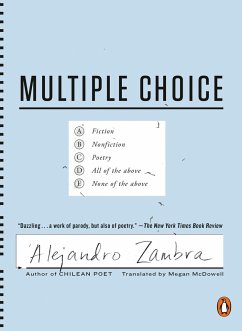 Multiple Choice - Zambra, Alejandro