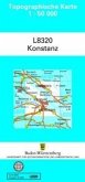 Topographische Karte Baden-Württemberg, Zivilmilitärische Ausgabe - Konstanz / Topographische Karten Baden-Württemberg, Zivilmilitärische Ausgabe