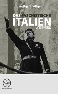 Vorlesung: Das faschistische Italien Wolfgang Altgeld Author