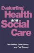 Evaluating Health and Social Care - Bild 1