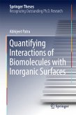 Quantifying Interactions of Biomolecules with Inorganic Surfaces