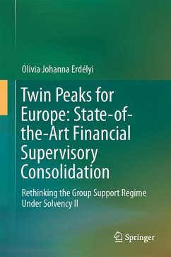 Twin Peaks for Europe: State-of-the-Art Financial Supervisory Consolidation - Erdélyi, Olivia Johanna