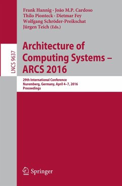 Architecture of Computing Systems -- ARCS 2016