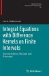 Integral Equations with Difference... - Bild 1