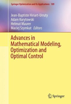 Advances in Mathematical Modeling, Optimization and Optimal Control