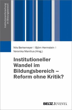 Institutioneller Wandel im Bildungswesen (eBook, PDF)