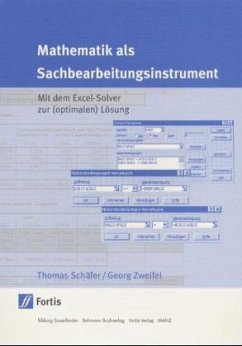 Mit dem Excel-Solver zur (optimalen) Lösung / Mathematik als Sachbearbeitungsinstrument