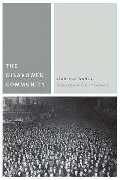 The Disavowed Community - Nancy, Jean-Luc