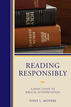 Reading Responsibly - Moyers, Tony L.