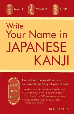 Write Your Name in Japanese Kanji - Sato, Nobuo