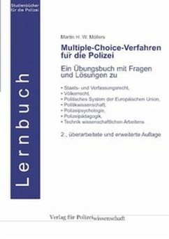 Multiple-Choice-Verfahren für die Polizei - Möllers, Martin H. W.