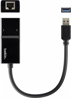 Belkin USB 3.0 Gigabit Ethernet Adapter 10/100/1000Mbps B2B048