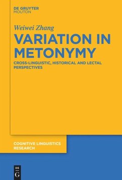 Variation in Metonymy - Zhang, Wei-Wei