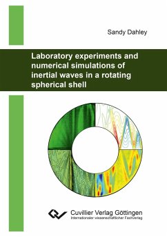 Laboratory experiments and numerical simulations of inertial waves in a rotating spherical shell - Dahley, Sandy
