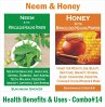Neem & Honey - Health Benefits & Uses -... - Bild 1