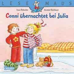 LESEMAUS: Conni übernachtet bei Julia (fixed-layout eBook, ePUB) - Schneider, Liane