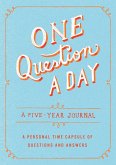 One Question a Day: A Five-Year Journal