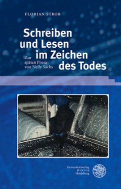 Schreiben und Lesen im Zeichen des Todes - Strob, Florian