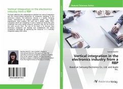 Vertical integration in the electronics industry from a RBP - Jezercic, Suzana