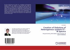 Creation of Dabatase of Heterogenous systems FT - IR Spectra