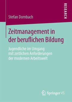 Zeitmanagement in der beruflichen Bildung (eBook, PDF) - Dornbach, Stefan