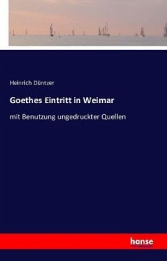 Goethes Eintritt in Weimar