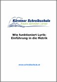 Wie funktioniert Lyrik: Einführung in die Metrik (eBook, ePUB)