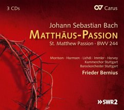 Matthäus Passion Bwv 244 - Morrison/Bernius/Kammerchor & Barockorch.Stuttg.