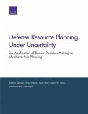 Defense Resource Planning Under Uncertainty