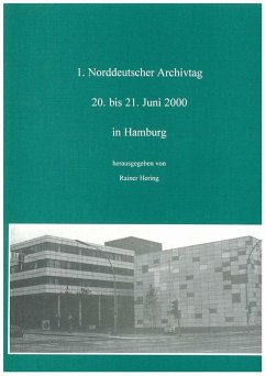 Cover Norddeutscher Archivtag (1.) (eBook, PDF)