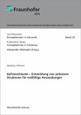 Gefrierschäume - Entwicklung von zellularen Strukturen für vielfältige Anwendungen Gefrierschäume - Entwicklung von zellularen Strukturen für vielfältige Anwendungen