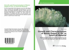 Growth and Characterization of Boron Doped 3C-SiC as SolarCell Material - Schuh, Philipp