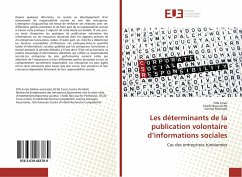 Les déterminants de la publication volontaire d¿informations sociales - Erraïs, Olfa;Baccouche, Chedli;Mzoughi, Karima