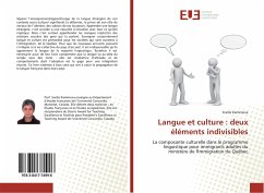 Langue et culture : deux éléments indivisibles - Kaménova, Svetla