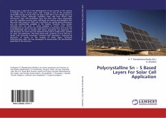 Polycrystalline Sn ¿ S Based Layers For Solar Cell Application