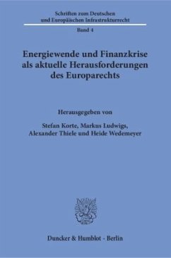 Energiewende und Finanzkrise als aktuelle Herausforderungen des Europarechts