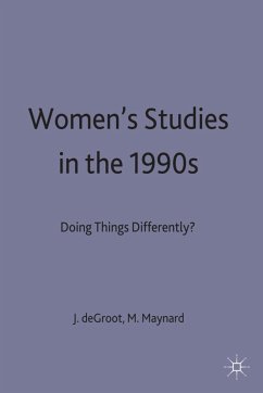 Women's Studies in the 1990s - de Groot, Joanna