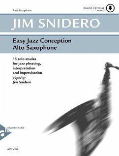 Easy Jazz Conception Alto Saxophone - Snidero, Jim