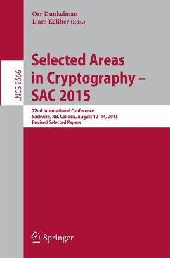 Selected Areas in Cryptography - SAC 2015