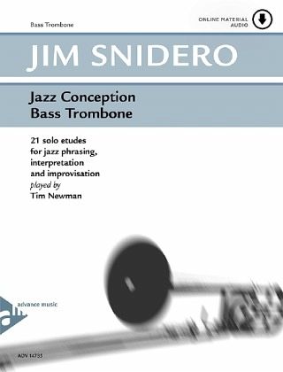 Jazz Conception for Bass Trombone, w. MP3-CD