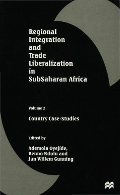 Regional Integration and Trade Liberalization in Subsaharan Africa - Oyejide, Ademola