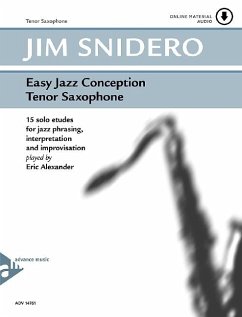 Easy Jazz Conception Tenor Saxophone - Snidero, Jim