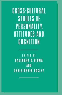 Cross-Cultural Studies of Personality, Attitudes and Cognition - Verma, Gajendra K.