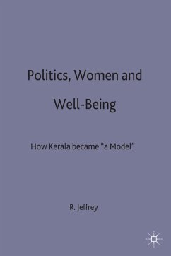 Politics, Women and Well-Being - Jeffrey, Robin