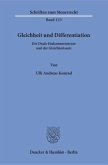 Gleichheit und Differentiation